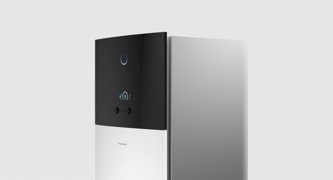 2018 red dot award，Altemar 3，Floor mounted heat pump，