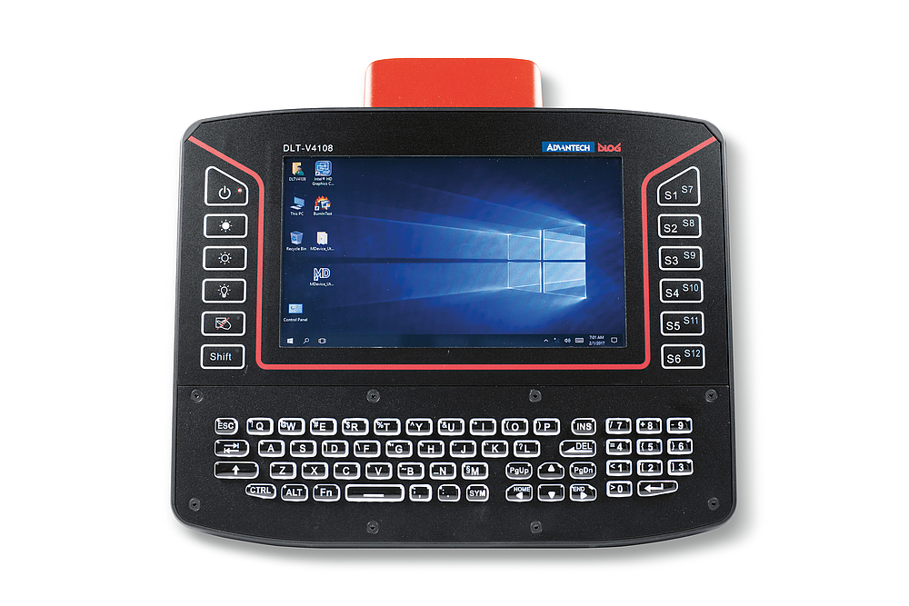 2018 red dot award，DLT-V4108，Vehicle terminal，