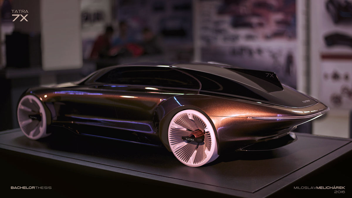 TATRA 7X，Concept Car，vehicle，product design，Automobile design，