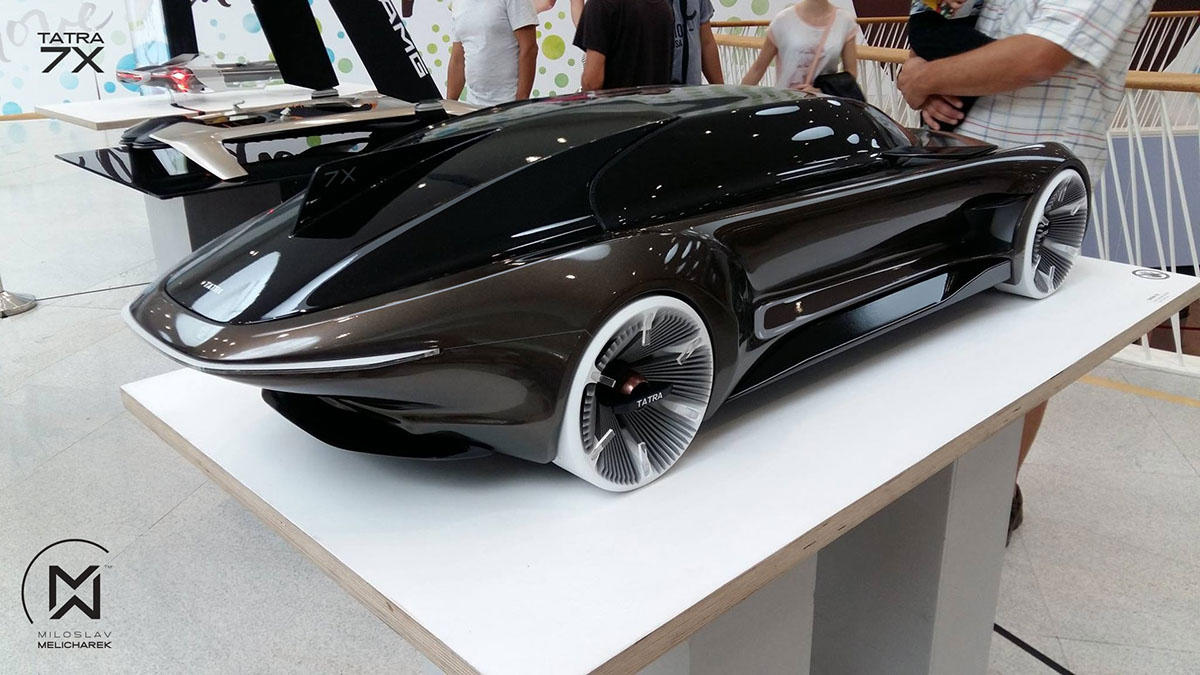 TATRA 7X，Concept Car，vehicle，product design，Automobile design，