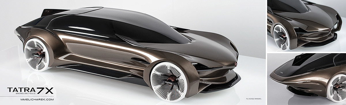 TATRA 7X，Concept Car，vehicle，product design，Automobile design，