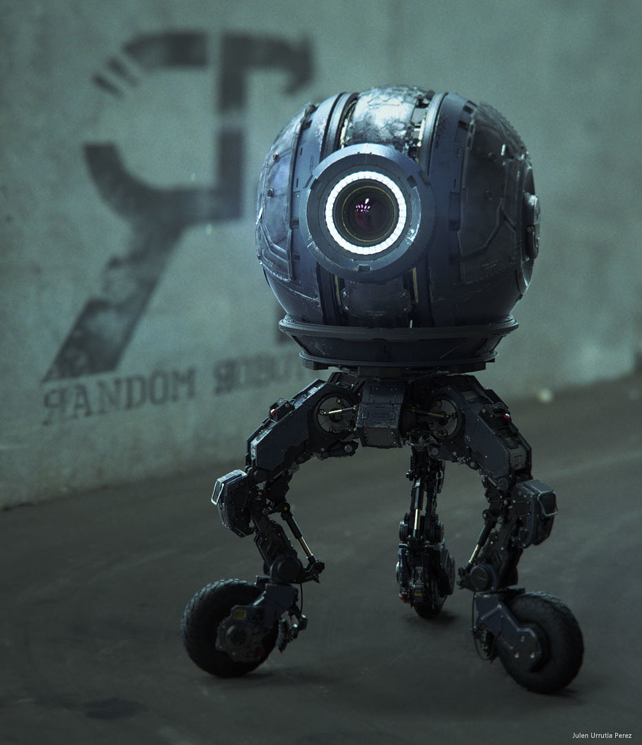 Exploration tools，High-tech，intelligent robot，Remote control，Small shape，