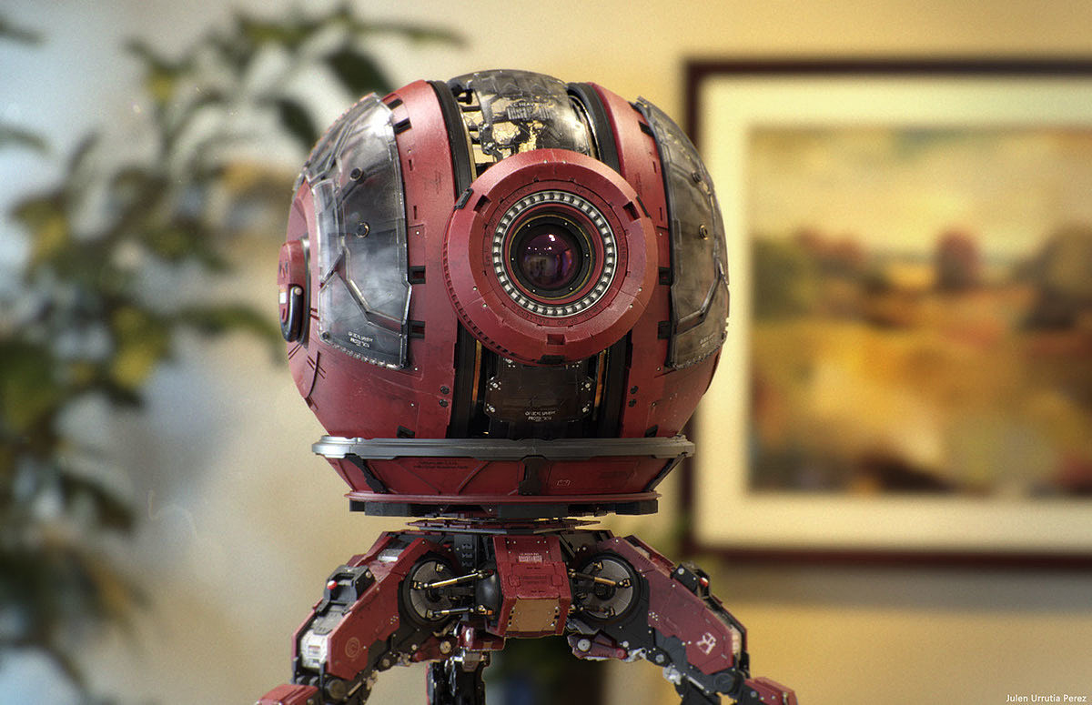 Exploration tools，High-tech，intelligent robot，Remote control，Small shape，