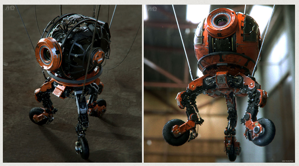 Exploration tools，High-tech，intelligent robot，Remote control，Small shape，