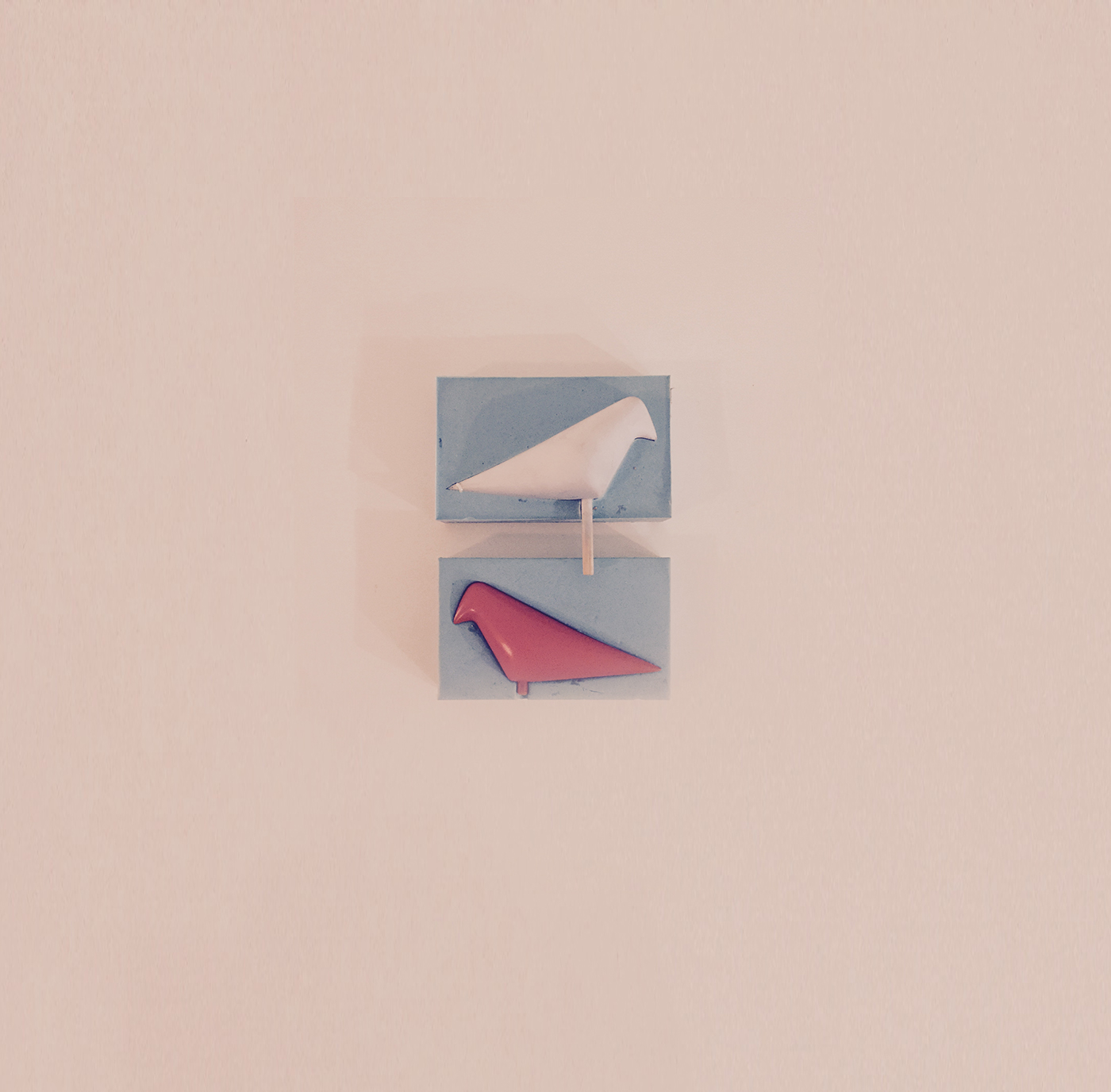 SPARROW，Clay mold，resin，bird，