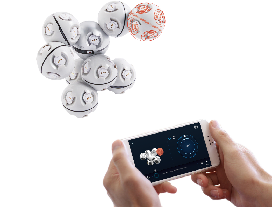 2018 red dot award，CellRobot，Modular robot，