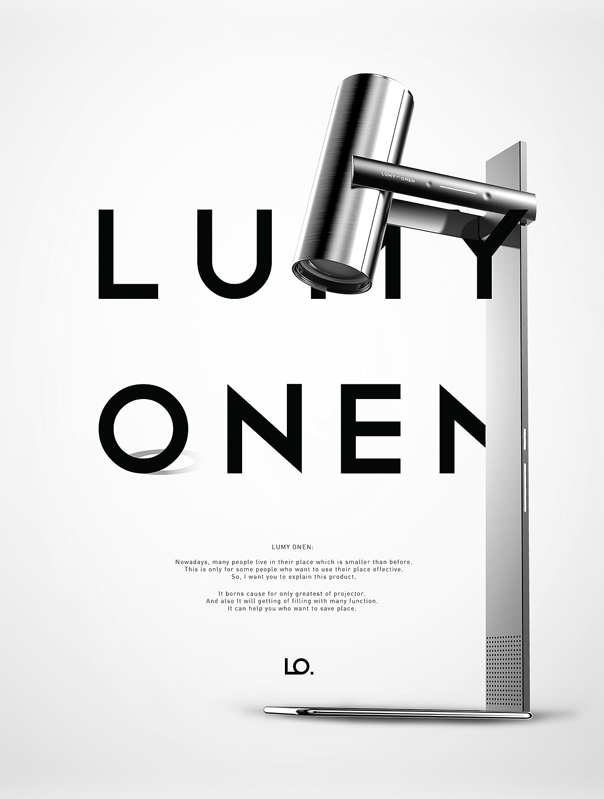 产品设计，数码，投影仪，LUMY ONEN，