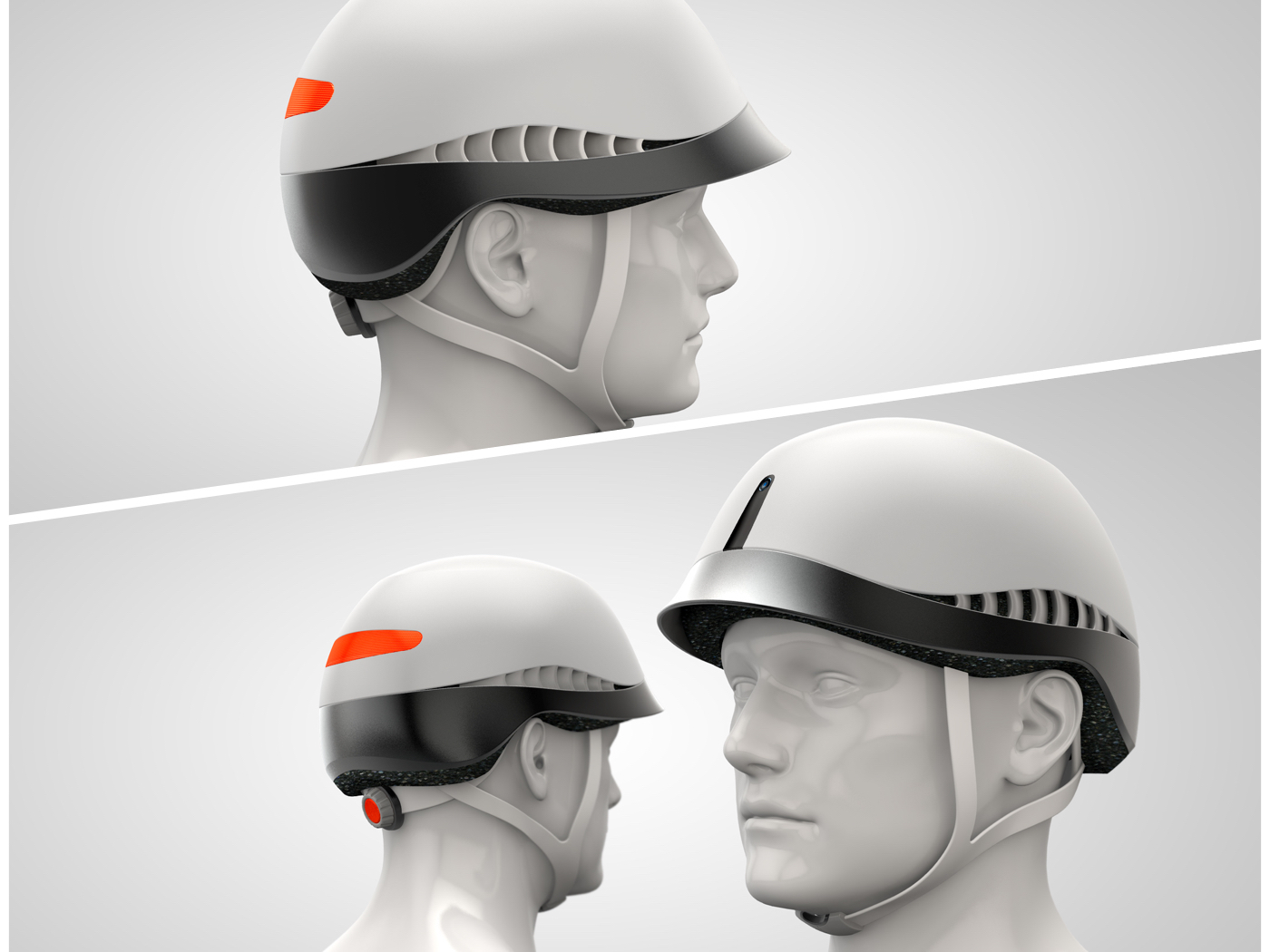 outdoors，Ride，safety hat，intelligence，