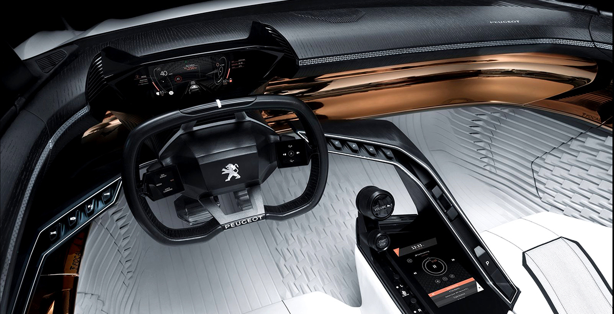 Comfortable and safe，Beautiful shape，Peugeot classic，Automatic design，concept，