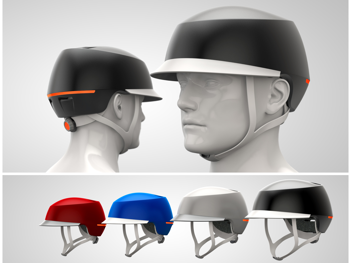 outdoors，Ride，safety hat，intelligence，