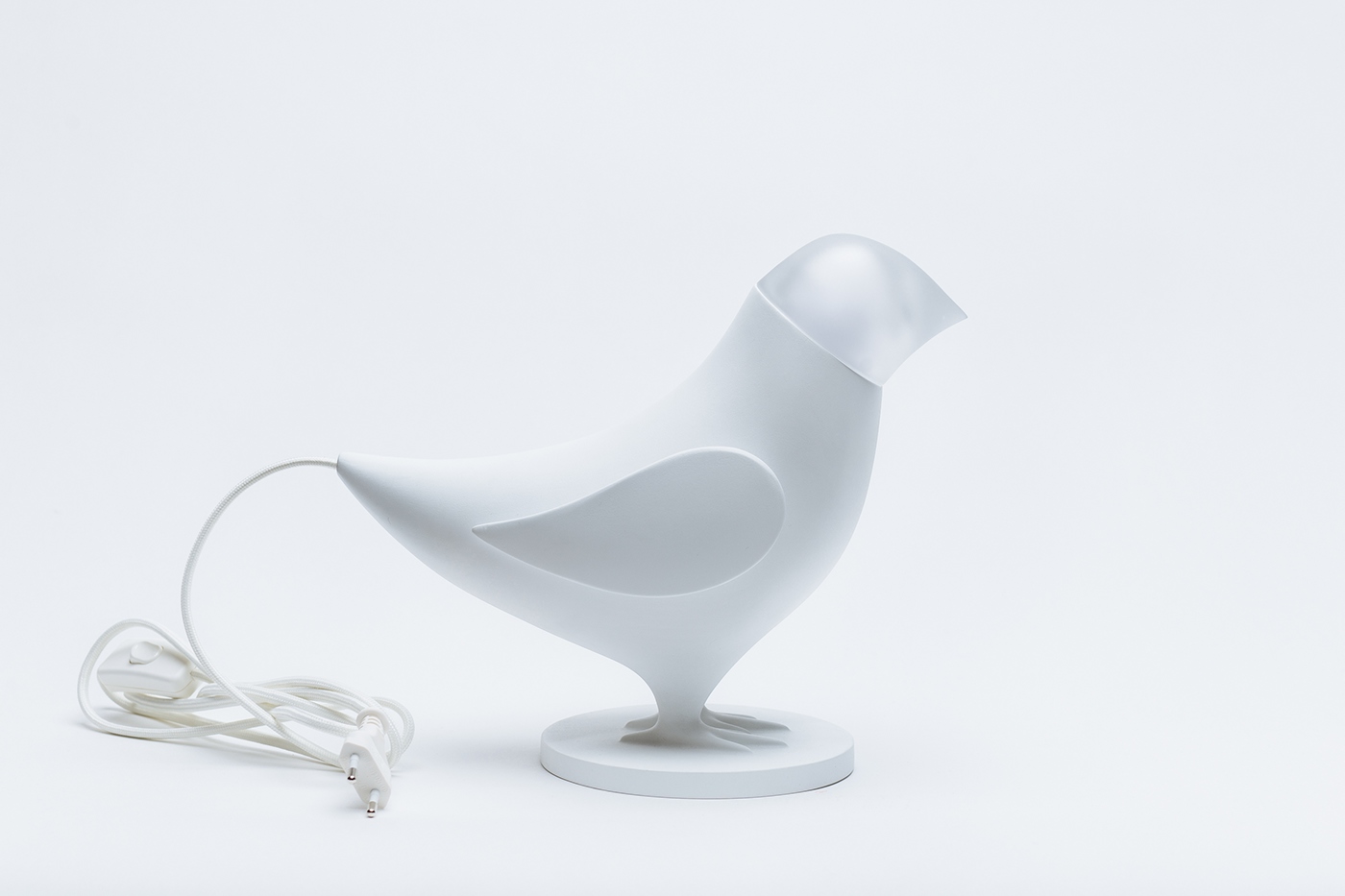 Marina's birds，interest，Desk lamp，Wood color，black，gules，