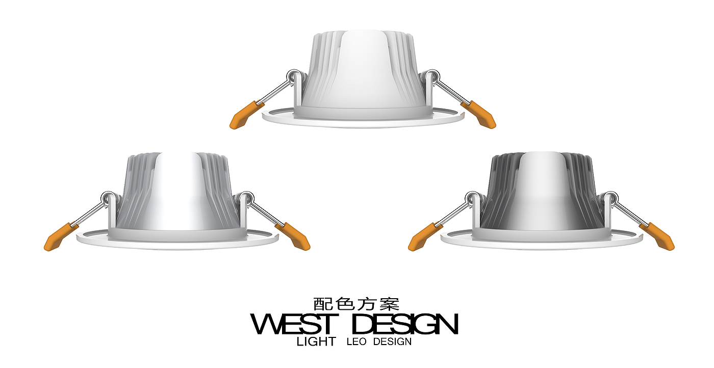 Downlight, household, lamps，