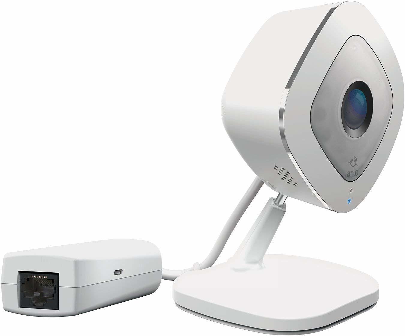 设备，监控，Netgear Arlo，Arlo Q Plus，白色，监控摄像头，