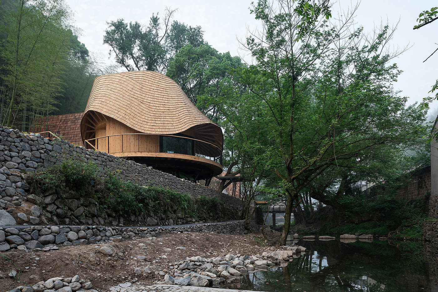 Wooden house，product design，Architecture，Treewow，