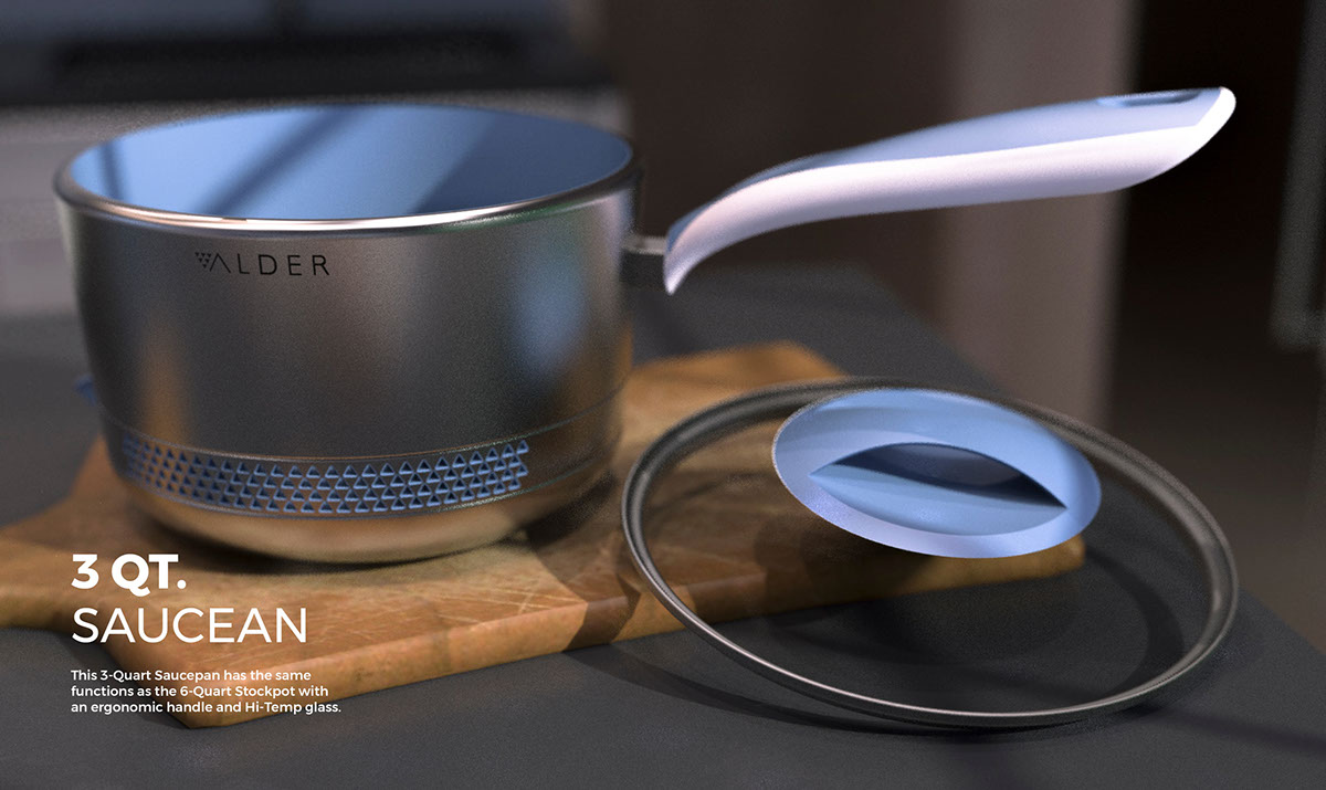 industrial design，product design，Kitchenware，Alder，