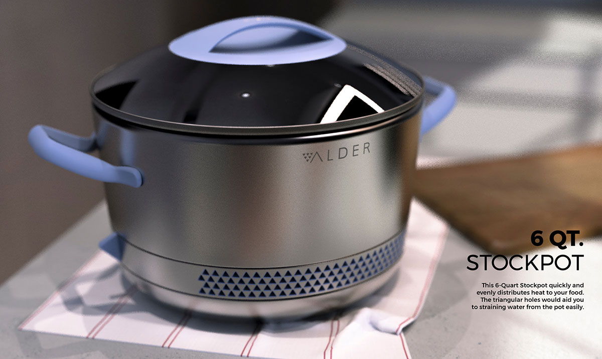 industrial design，product design，Kitchenware，Alder，