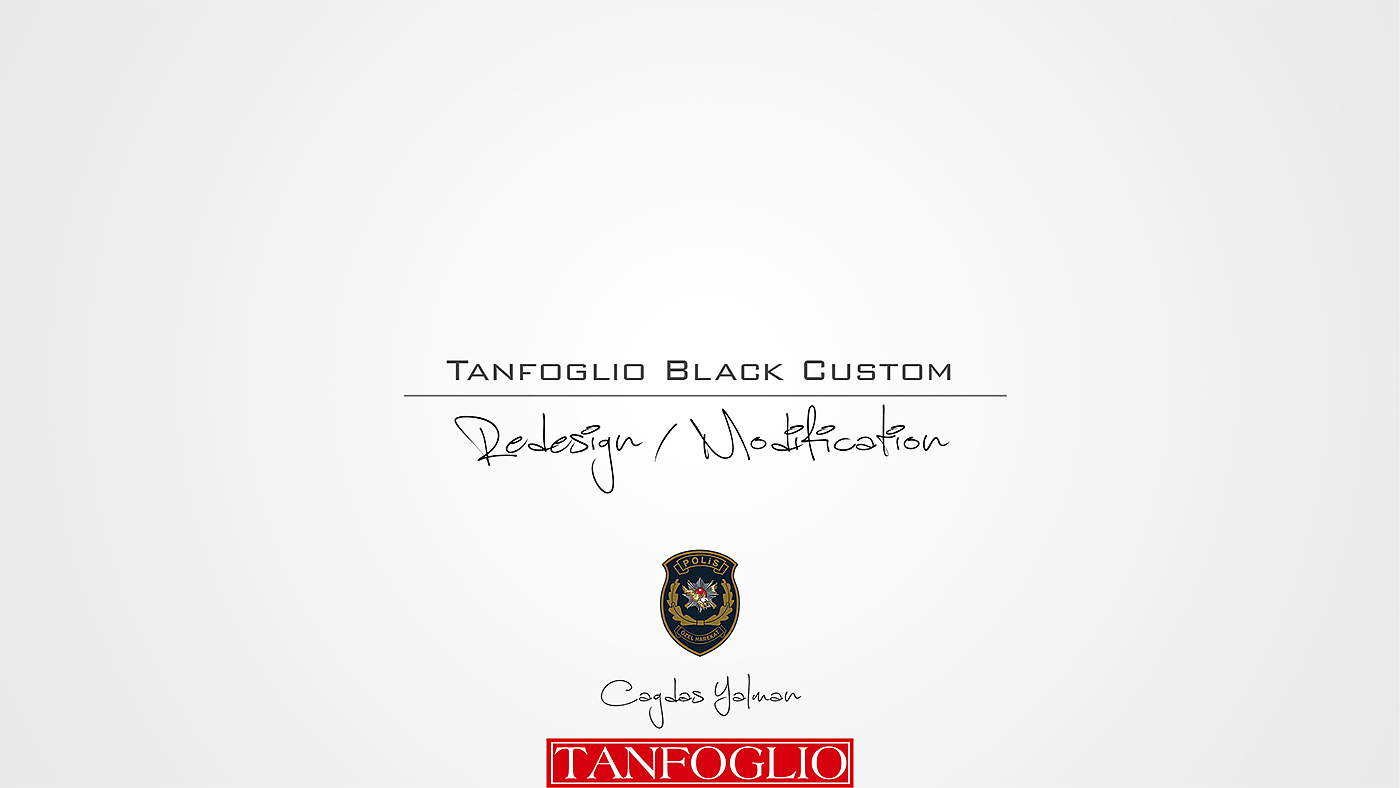 sketch，Black style，Black Custom，Tanfoglio，Black Police Pistol，firearms，