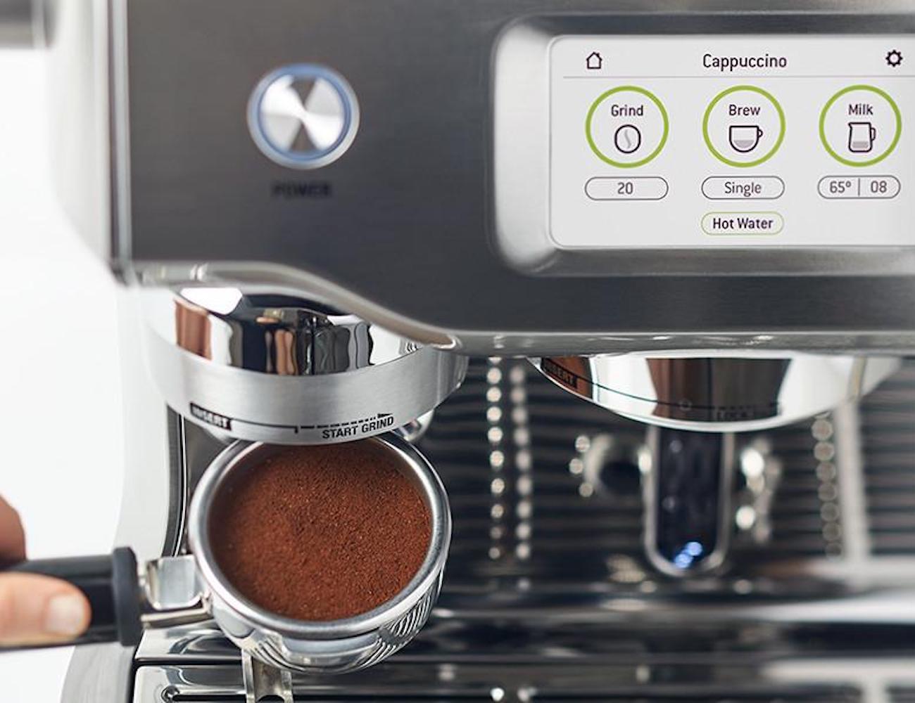 Coffee machine，fully automatic，Oracle Touch，silver，