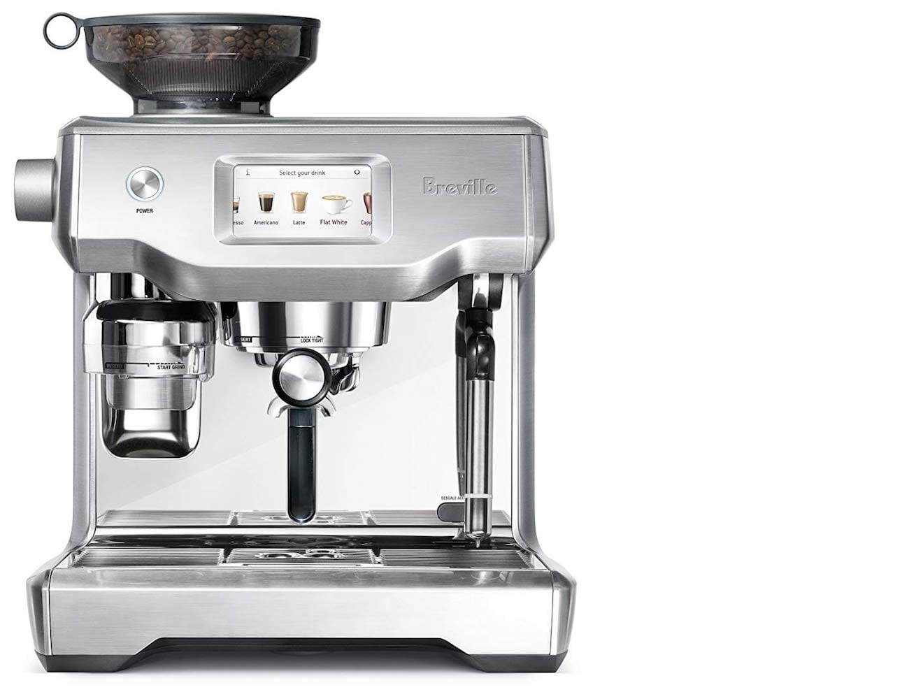 Coffee machine，fully automatic，Oracle Touch，silver，