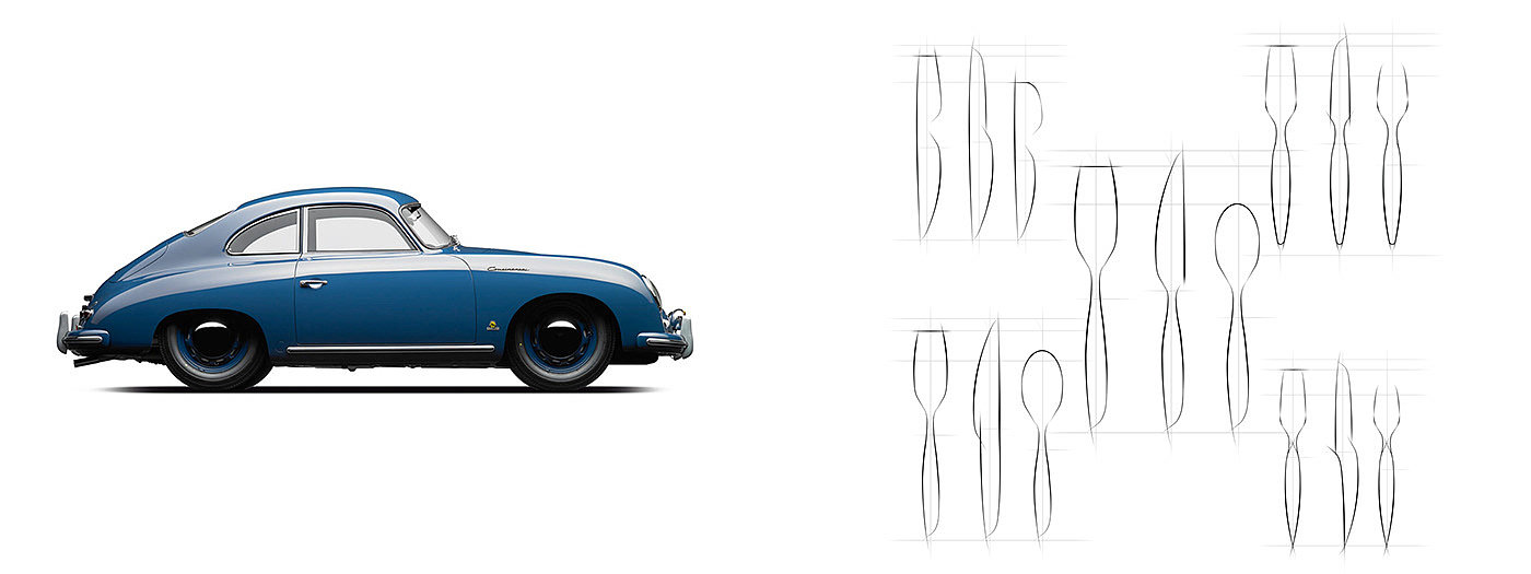 KUT，porsche，Porsche，tableware，