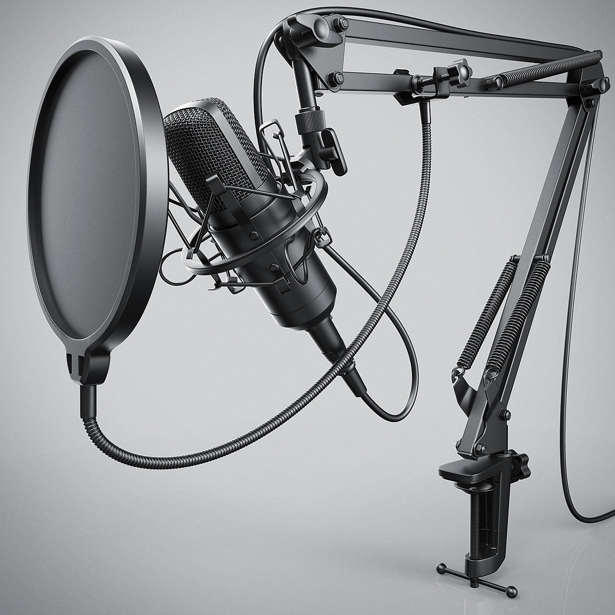 Microphone，black，industrial design，product design，