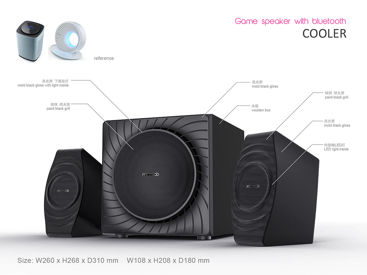 Iron net，woodiness，Combined speaker，special-purpose，game，Game Speaker，