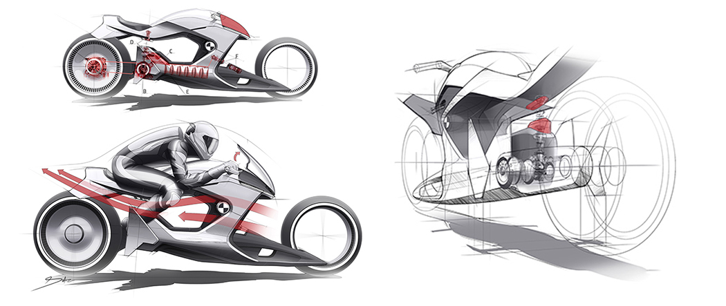 conceptual design，motorcycle，vehicle，Fashion products，