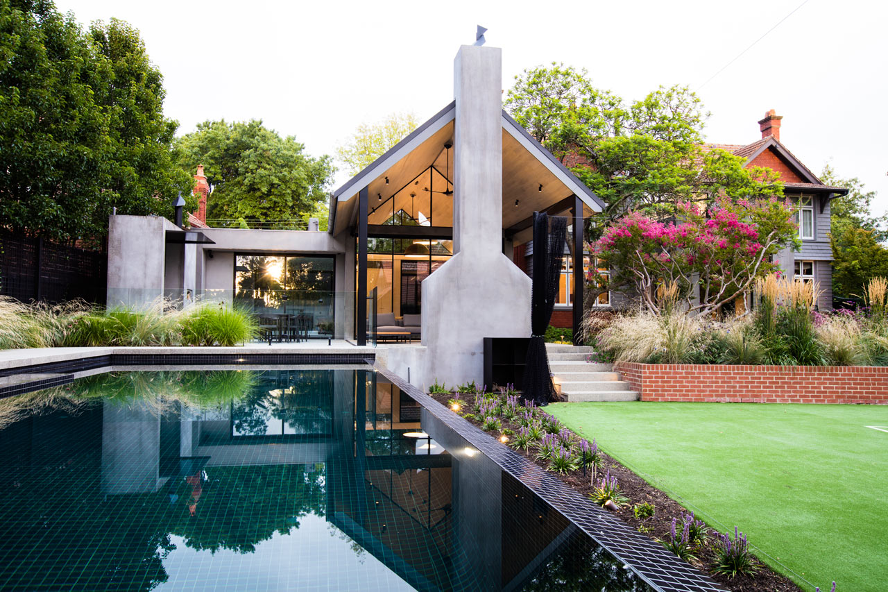 Architecture，Interior design，old mansion，modern，Vegetarian Garden，Swimming Pool，