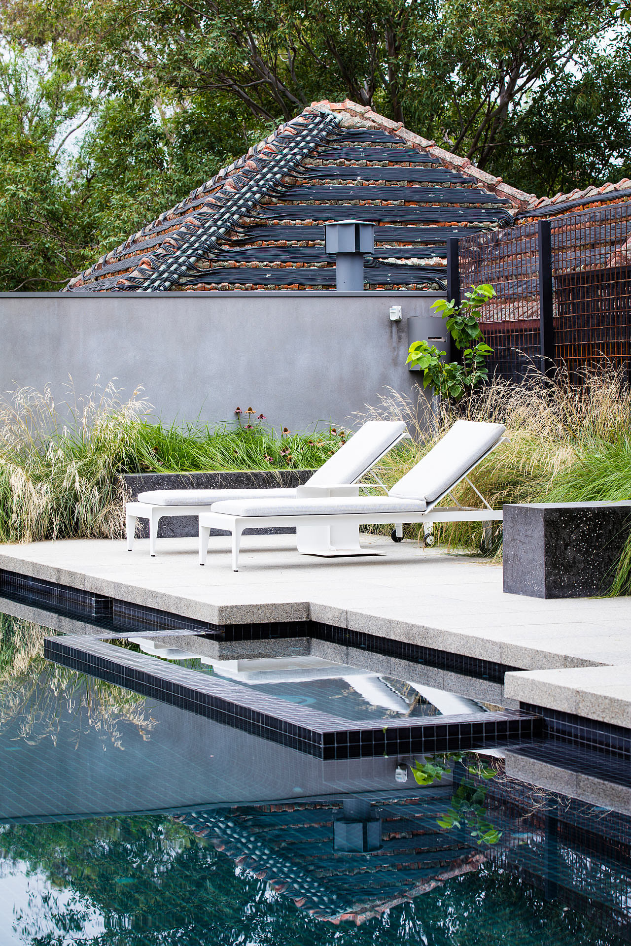 Architecture，Interior design，old mansion，modern，Vegetarian Garden，Swimming Pool，