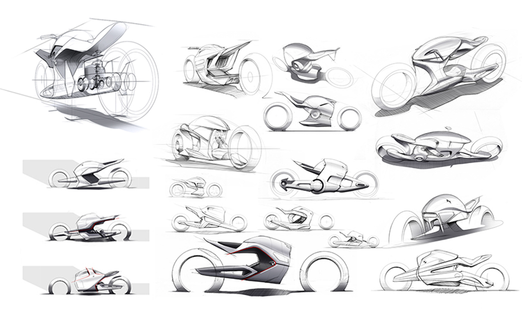 conceptual design，motorcycle，vehicle，Fashion products，
