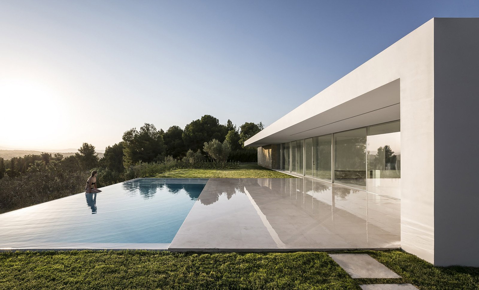 Minimalism，Spain，villa，