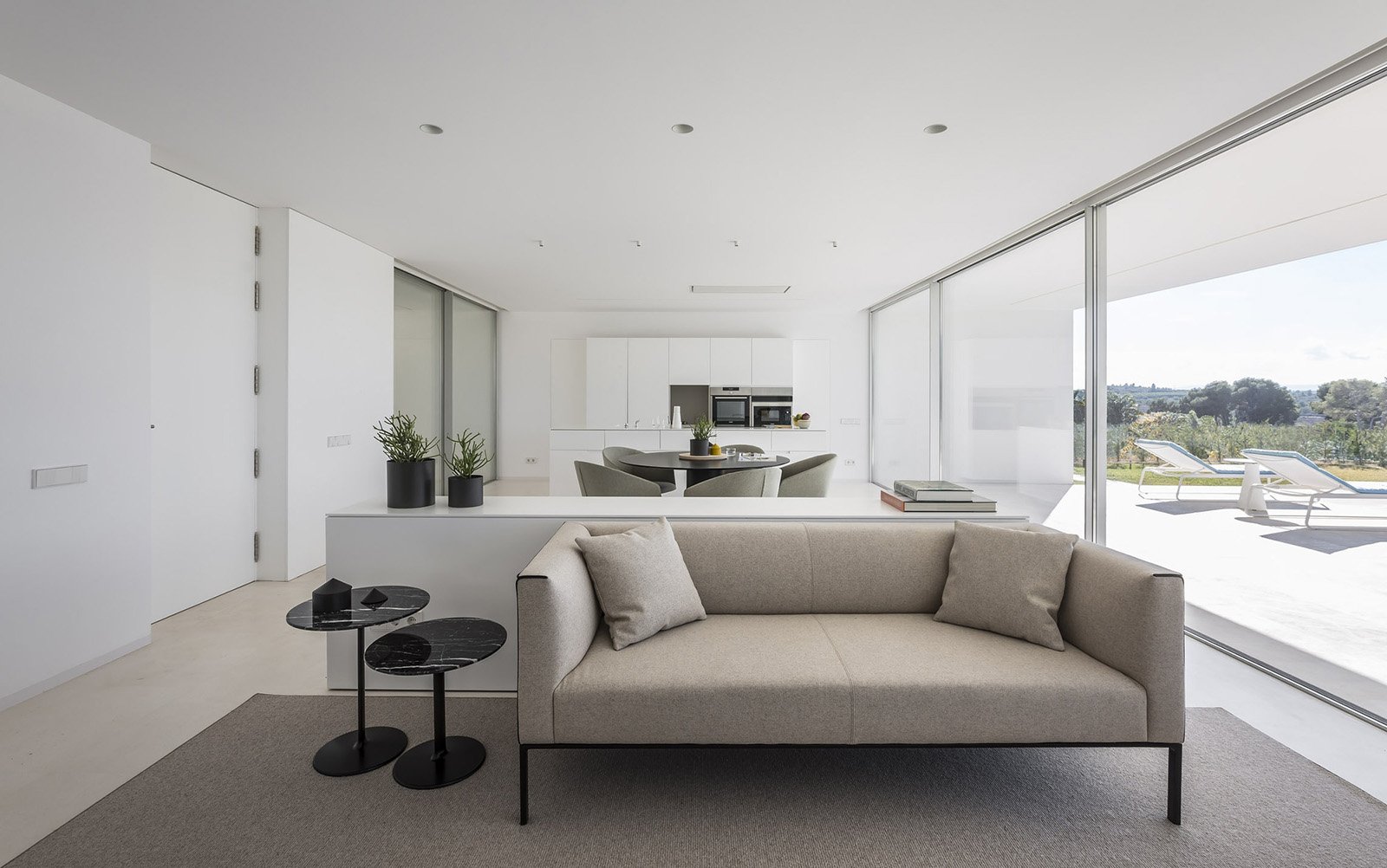 Minimalism，Spain，villa，