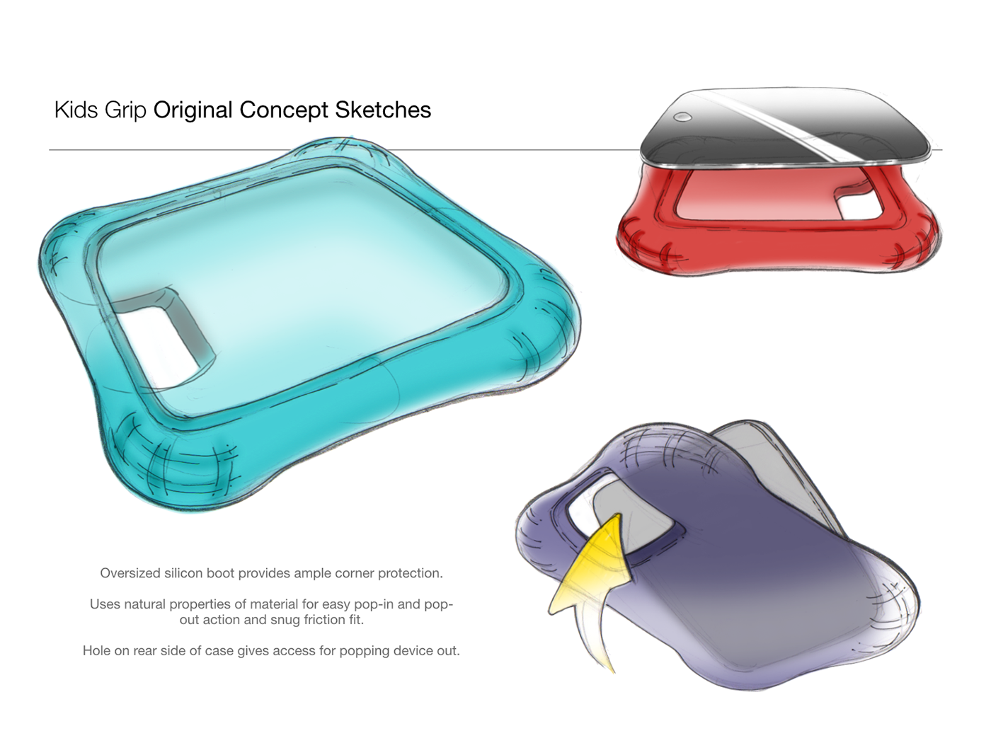 silica gel，Mobile phone shell，PowerA KidsGrip，children，