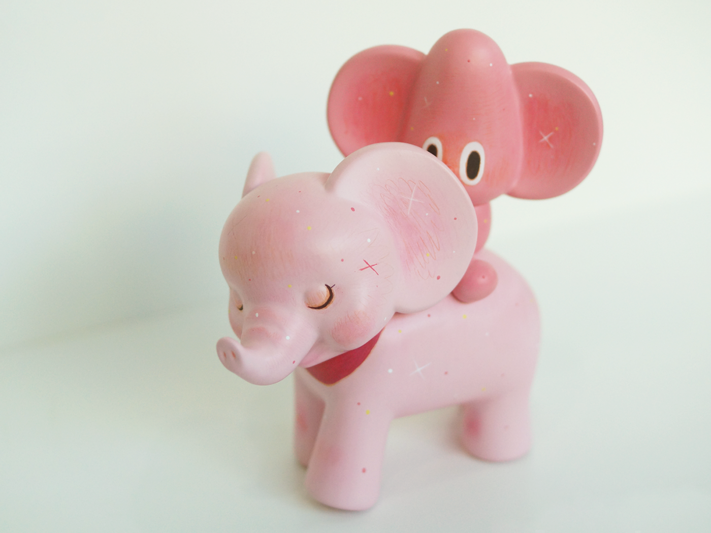 Toys，Pink，lovely，elephant，