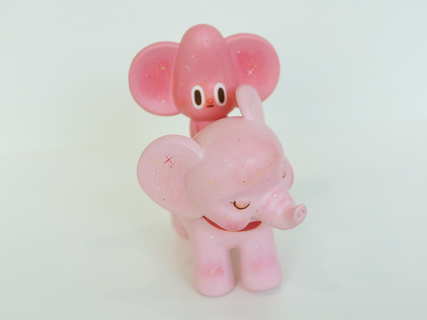 Toys，Pink，lovely，elephant，
