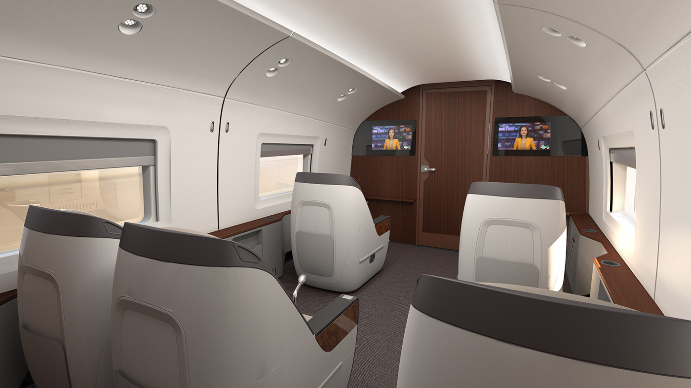 Fuxing 350KM，High speed train，Automatic design，