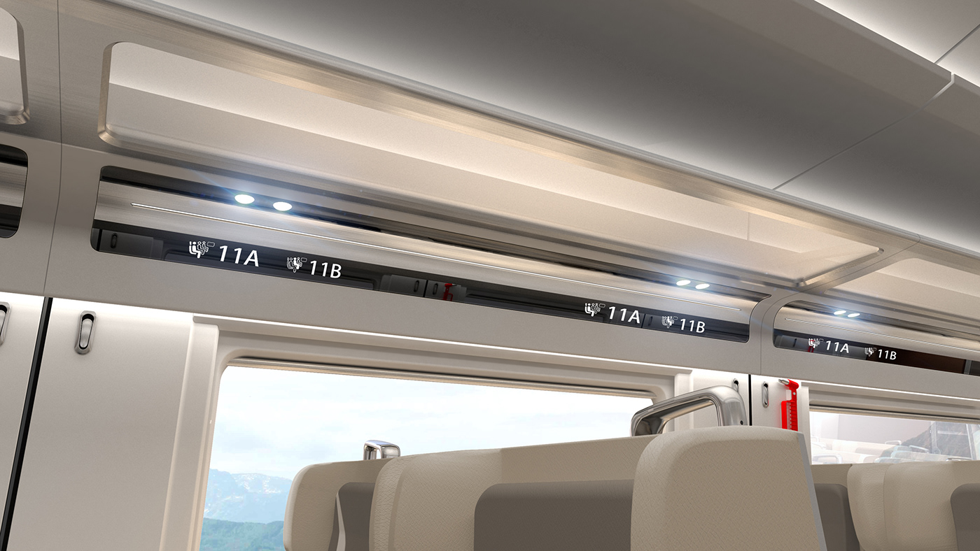 Fuxing 350KM，High speed train，Automatic design，