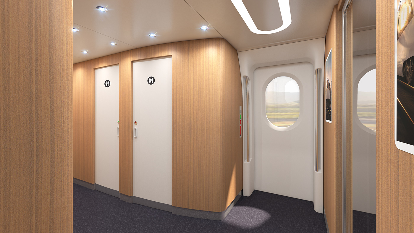 Fuxing 350KM，High speed train，Automatic design，