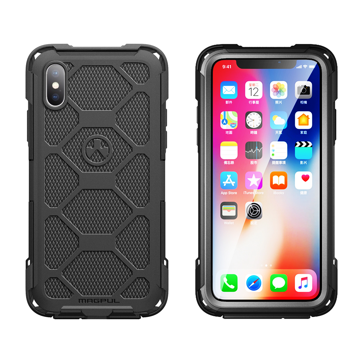 Shockproof，waterproof，dustproof，black，brown，Phone x case，