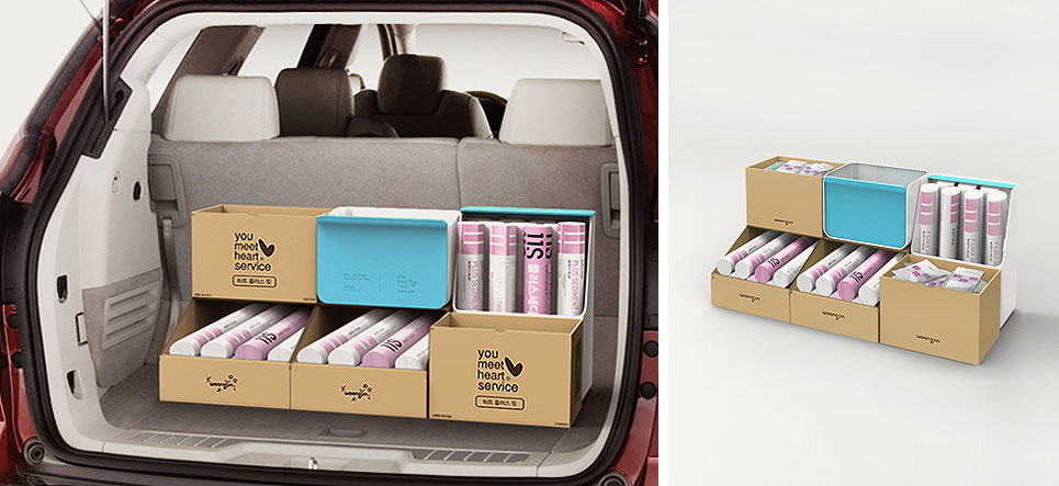 coway，Storage system design，Modular design，good，Good Design，