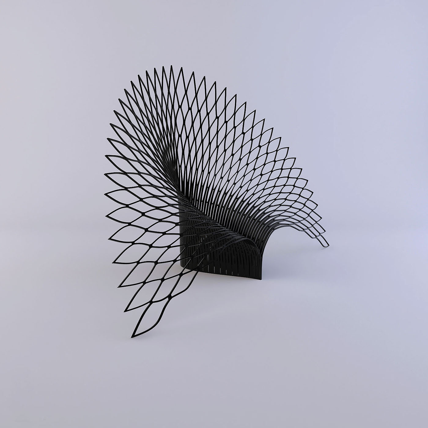 3d模型，椅子设计，PEACOCK-L，