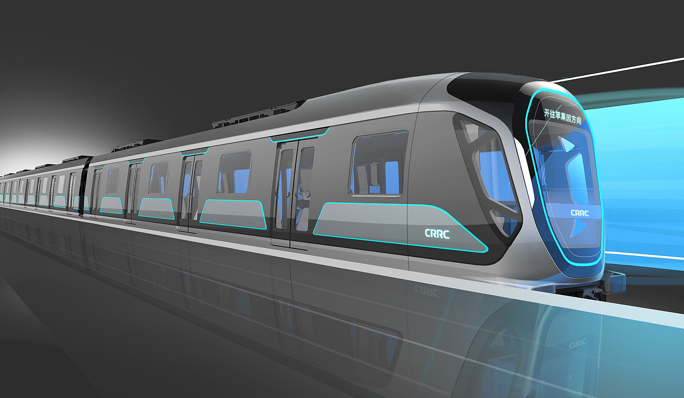 concept，Interior design，Modeling design，metro，CRRC，To the apple orchard，crrc，