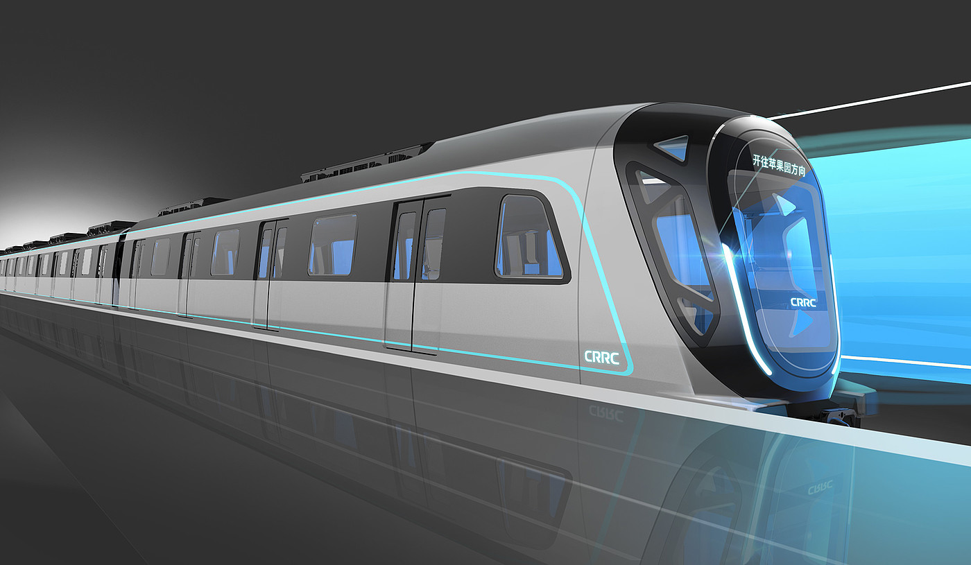 concept，Interior design，Modeling design，metro，CRRC，To the apple orchard，crrc，