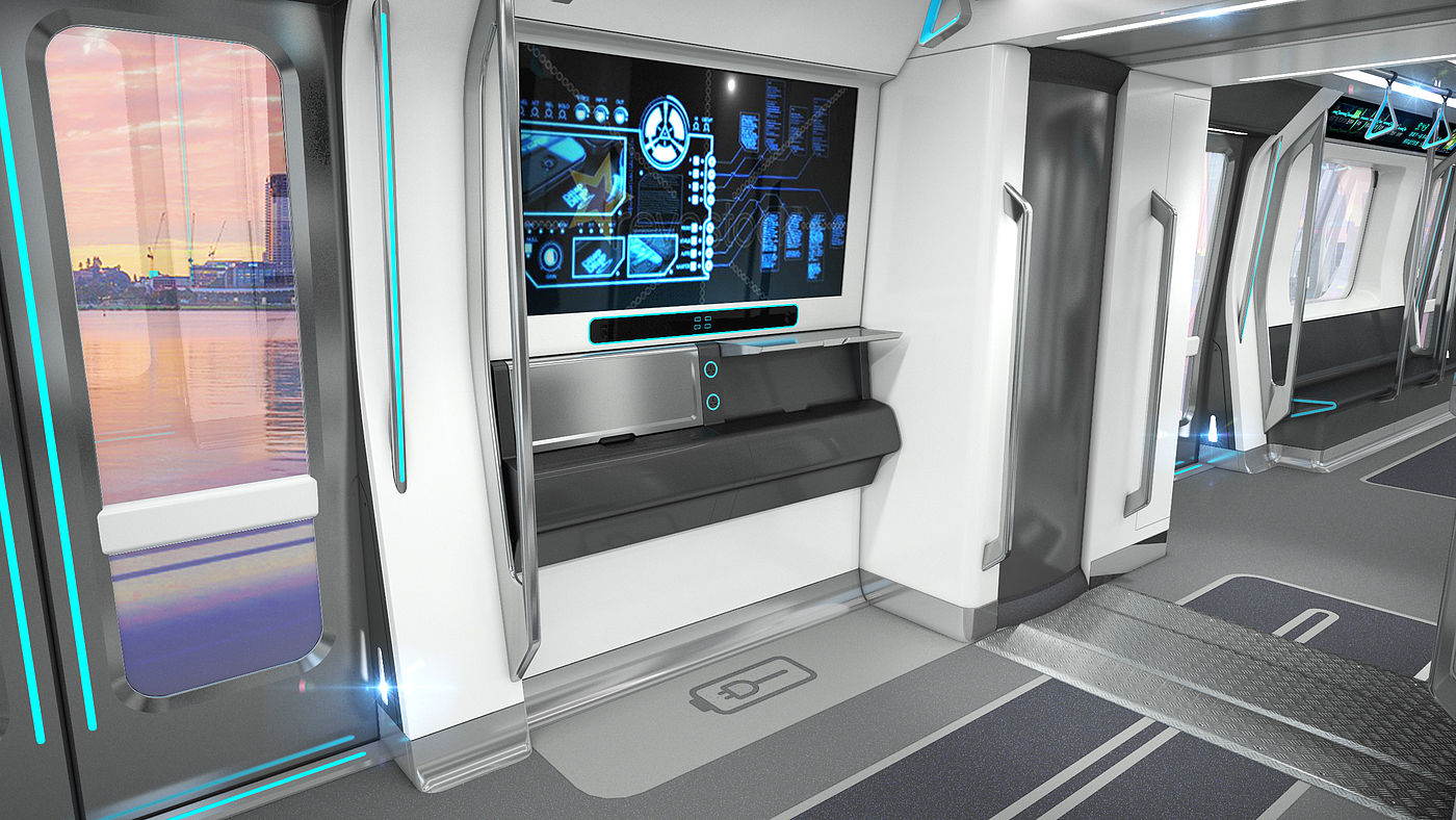 concept，Interior design，Modeling design，metro，CRRC，To the apple orchard，crrc，