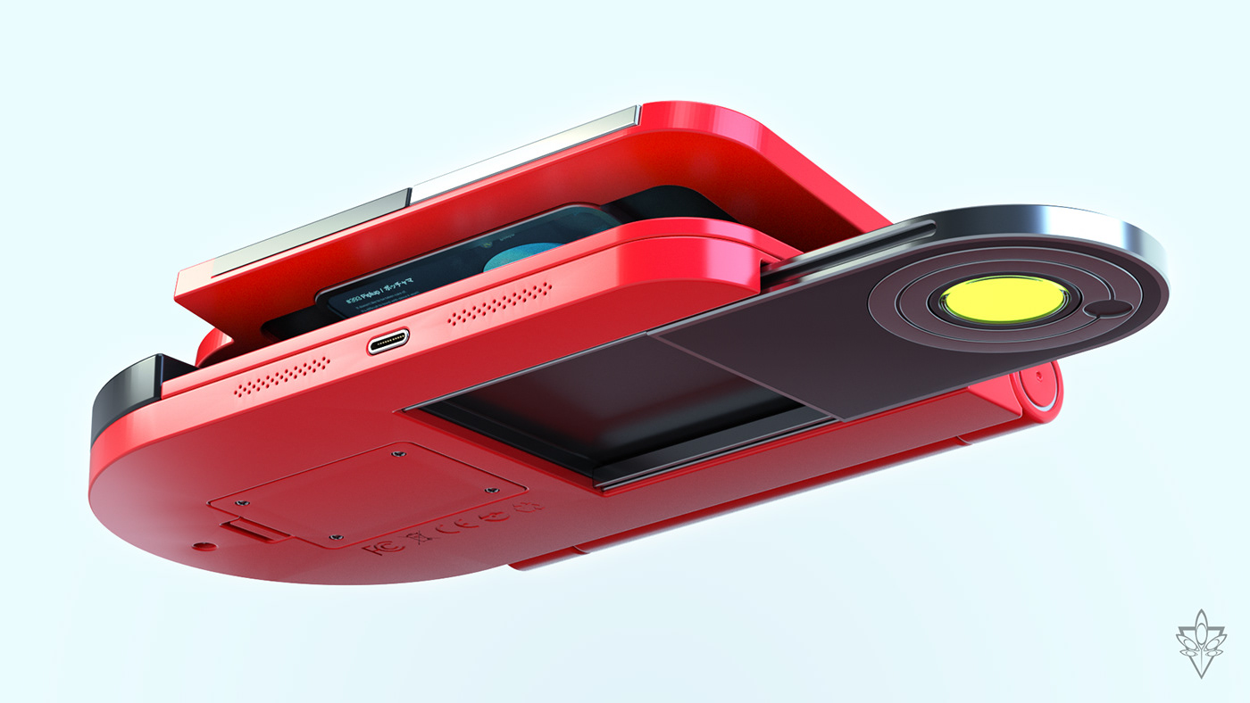 Pokedex G4，conceptual design，product design，recreational machines，