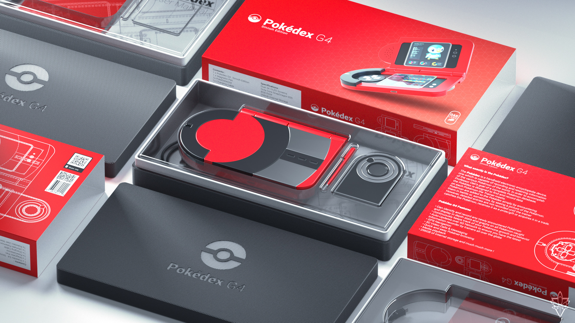 Pokedex G4，conceptual design，product design，recreational machines，