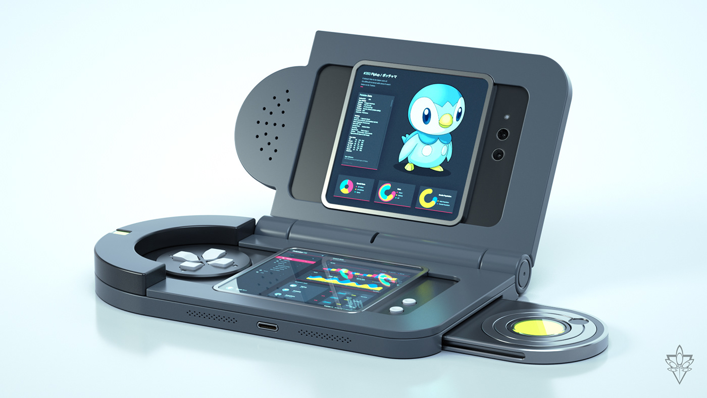 Pokedex G4，conceptual design，product design，recreational machines，