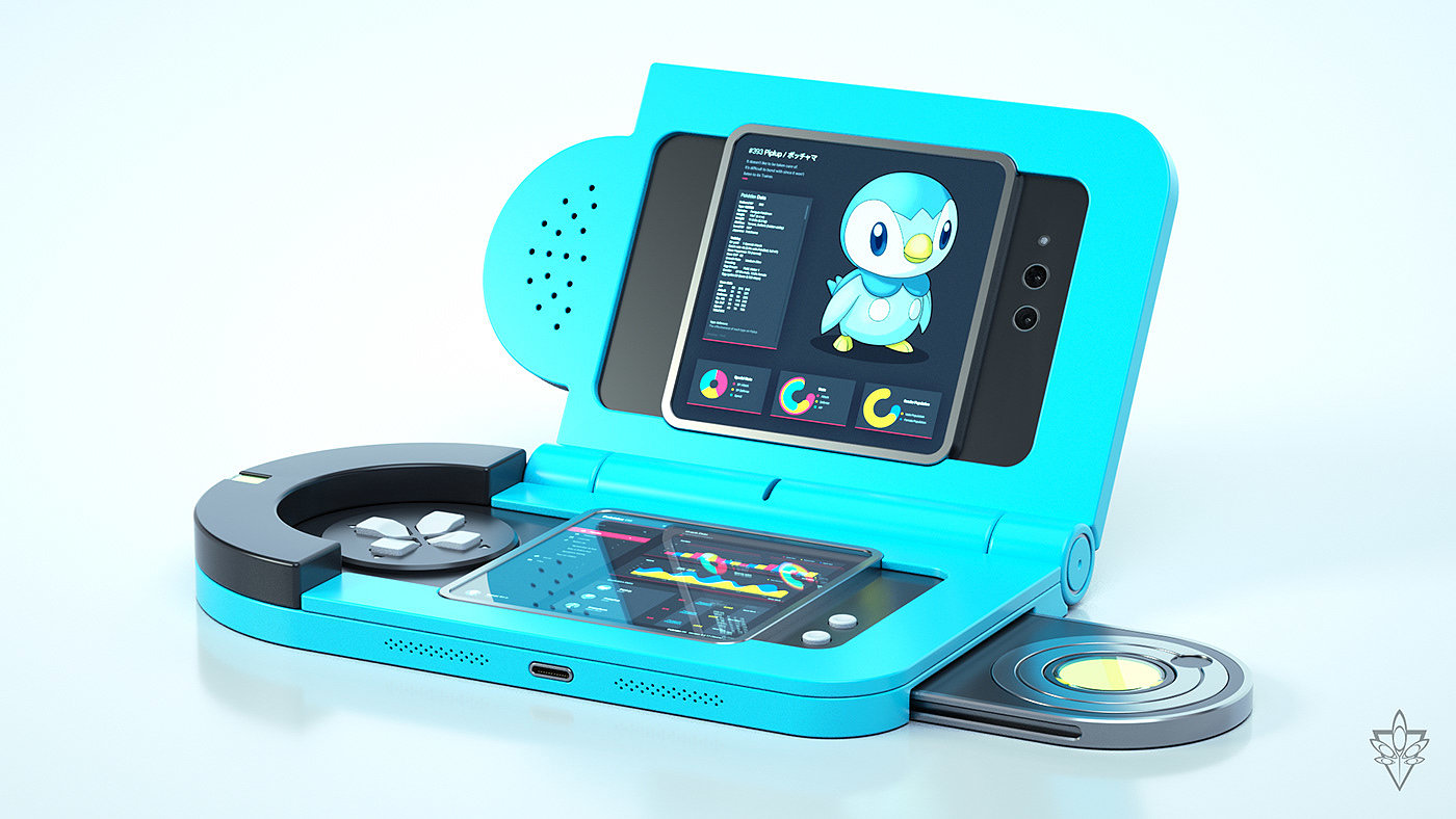 Pokedex G4，conceptual design，product design，recreational machines，