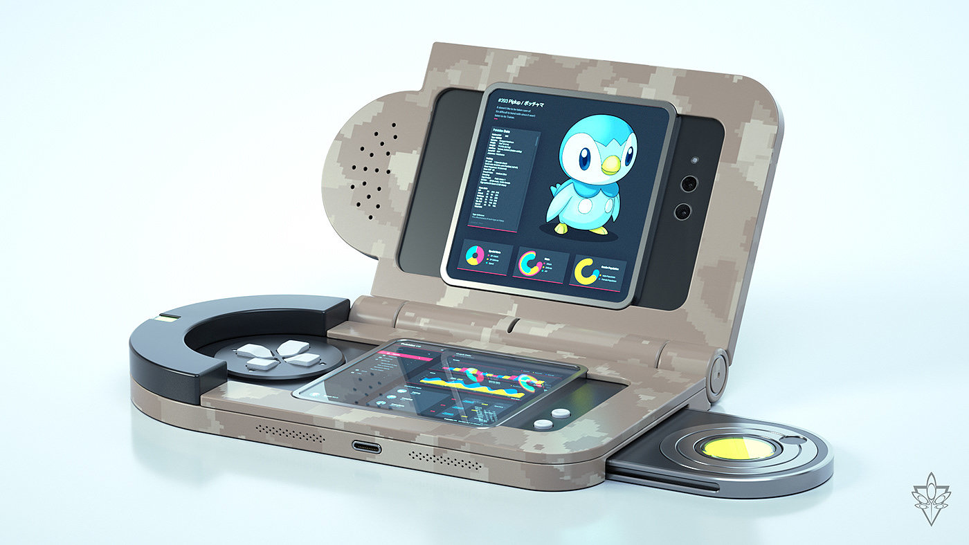 Pokedex G4，conceptual design，product design，recreational machines，