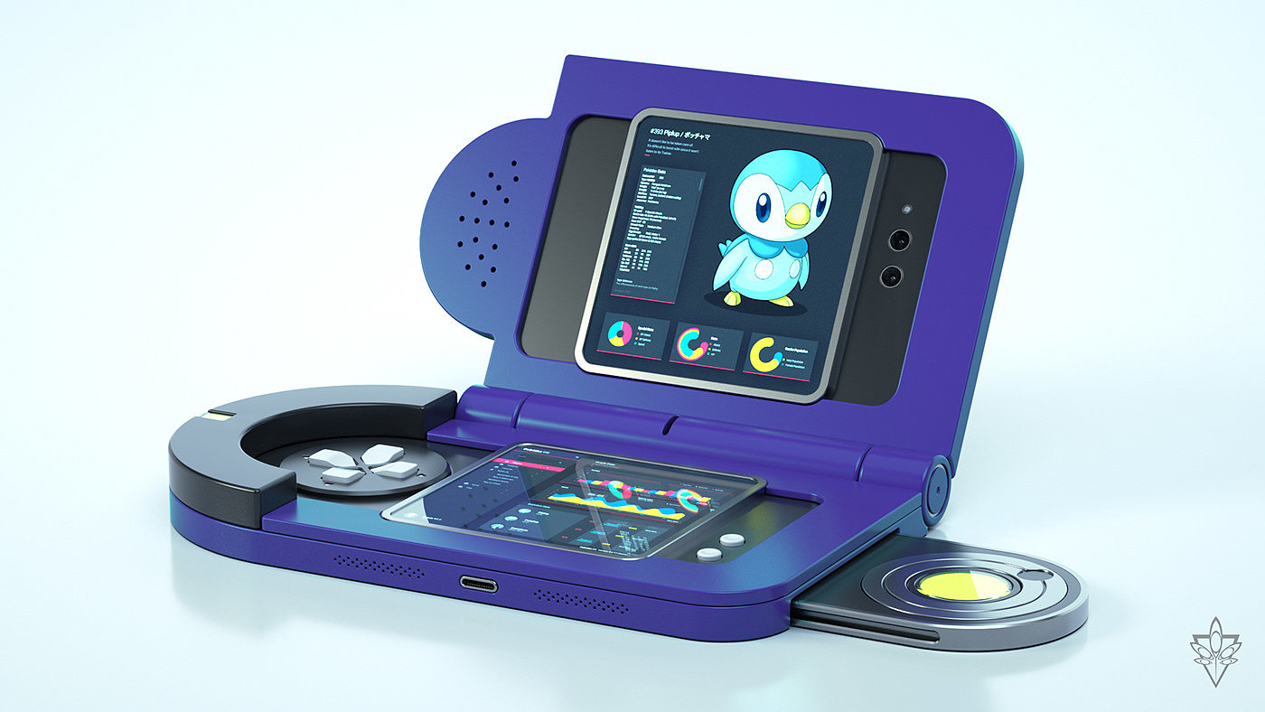 Pokedex G4，conceptual design，product design，recreational machines，